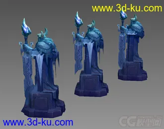 3D打印模型LOL石像的图片