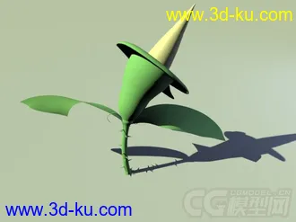 3D打印模型鬼吹灯Q版尸香魔芋花的图片