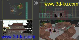 3D打印模型古建系列   木结构的图片