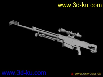 3D打印模型闪点行动2-龙腾中国武器之M99反器材狙击的图片