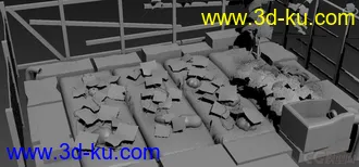 3D打印模型田园场景的图片