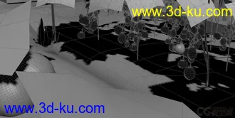 3D打印模型田园场景的图片