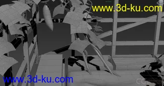 3D打印模型田园场景的图片