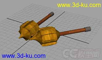 3D打印模型锤子的图片