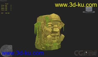 3D打印模型石墩的图片