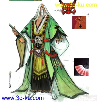 神雕侠侣！战斗NPC 模型，带绑定 动作！！的图片