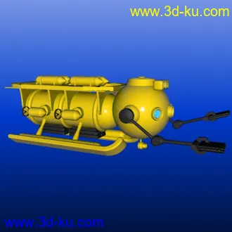 3D打印模型深海探测器的图片