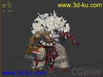 神雕侠侣！NPC 模型  带绑定动作 ！的图片