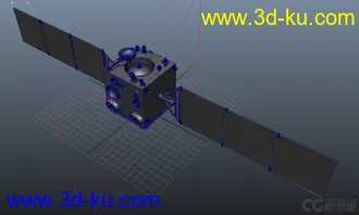 3D打印模型航天卫星 人造卫星的图片