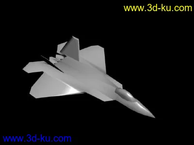 [3DS]-22"猛禽"战斗机低模模型的图片1