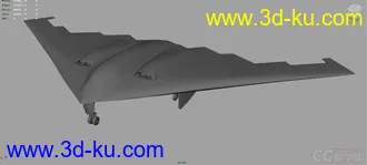 3D打印模型B2轰炸机的图片
