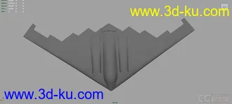 3D打印模型B2轰炸机的图片
