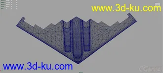 3D打印模型B2轰炸机的图片