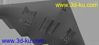 3D打印模型B2轰炸机的图片