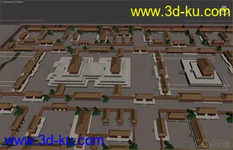 3D打印模型午门的图片