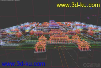 3D打印模型午门的图片