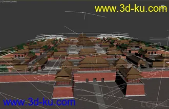 3D打印模型午门的图片