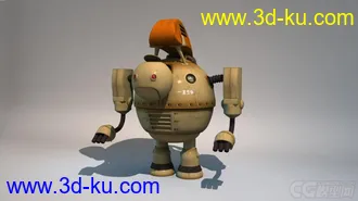 3D打印模型卡通小机器人的图片