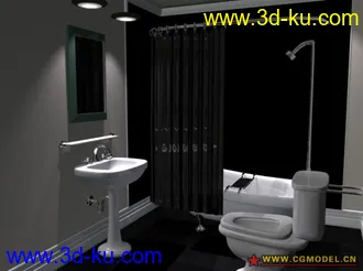 3D打印模型卫生间一个···的图片