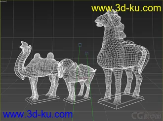 3D打印模型唐三彩的图片