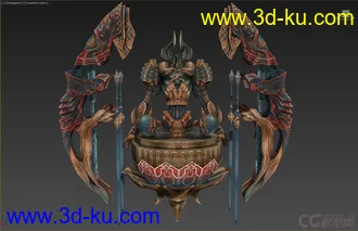 3D打印模型召唤兽的图片