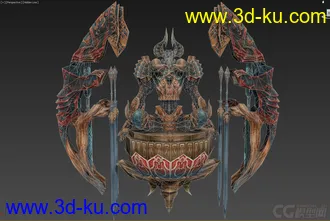 3D打印模型召唤兽的图片