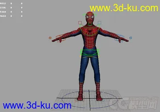 3D打印模型蜘蛛侠的图片