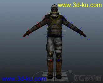 3D打印模型战士的图片