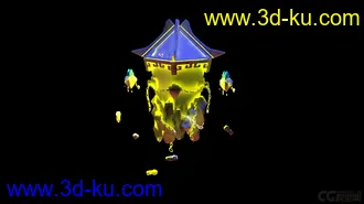3D打印模型锁妖塔 水晶塔的图片
