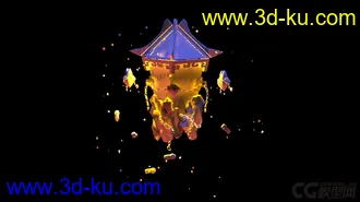 3D打印模型锁妖塔 水晶塔的图片