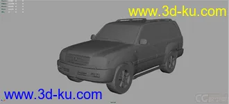 3D打印模型雷克萨斯LX 470的图片