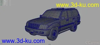 3D打印模型雷克萨斯LX 470的图片