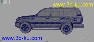 3D打印模型雷克萨斯LX 470的图片