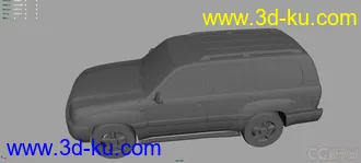 3D打印模型雷克萨斯LX 470的图片