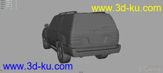 3D打印模型雷克萨斯LX 470的图片