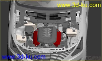 3D打印模型道奇汽车的图片
