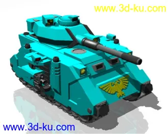 3D打印模型[3DS]机甲战争武器套件--绿军的图片