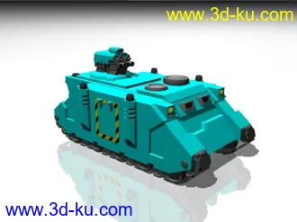 3D打印模型[3DS]机甲战争武器套件--绿军的图片