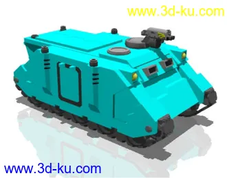 3D打印模型[3DS]机甲战争武器套件--绿军的图片