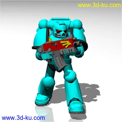 [3DS]机甲战争武器套件--绿军模型的图片6