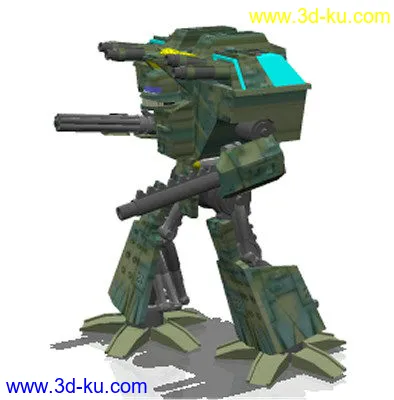 [3DS]机甲战争武器套件--绿军模型的图片9