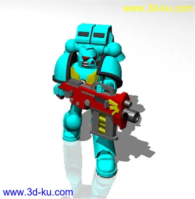 [3DS]机甲战争武器套件--绿军模型的图片14
