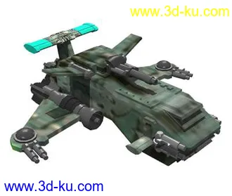 3D打印模型[3DS]机甲战争武器套件--绿军的图片