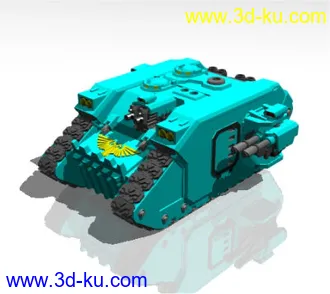 3D打印模型[3DS]机甲战争武器套件--绿军的图片