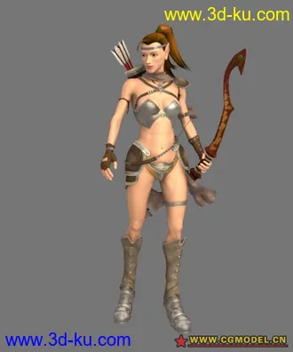 3D打印模型牛逼的弓箭手！的图片
