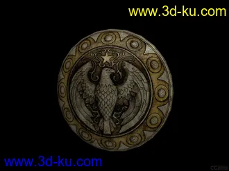 3D打印模型写实盾牌的图片