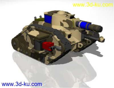 [3DS]机甲战争武器套件--蓝军模型的图片4