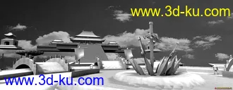 3D打印模型自己做的游戏场景的图片