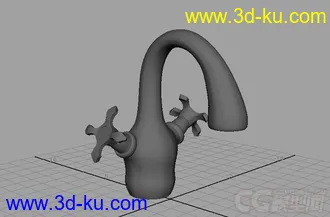 3D打印模型水龙头的图片