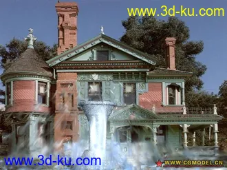 喷泉模型的图片